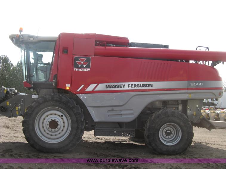 image for item K2999 2011 Massey Ferguson 9560 combine