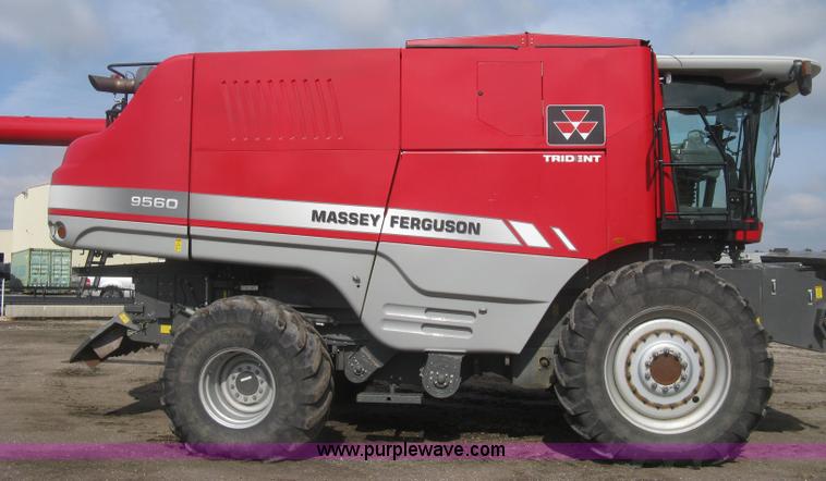 image for item K2999 2011 Massey Ferguson 9560 combine