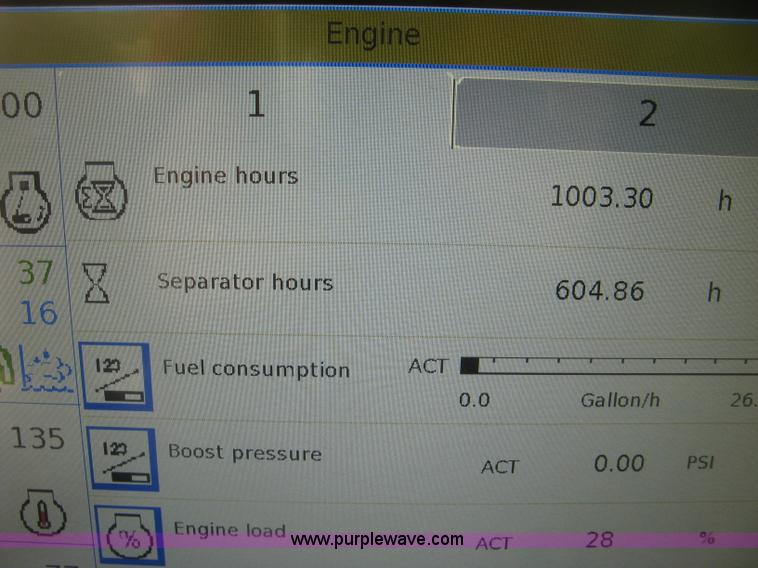 image for item K2999 2011 Massey Ferguson 9560 combine