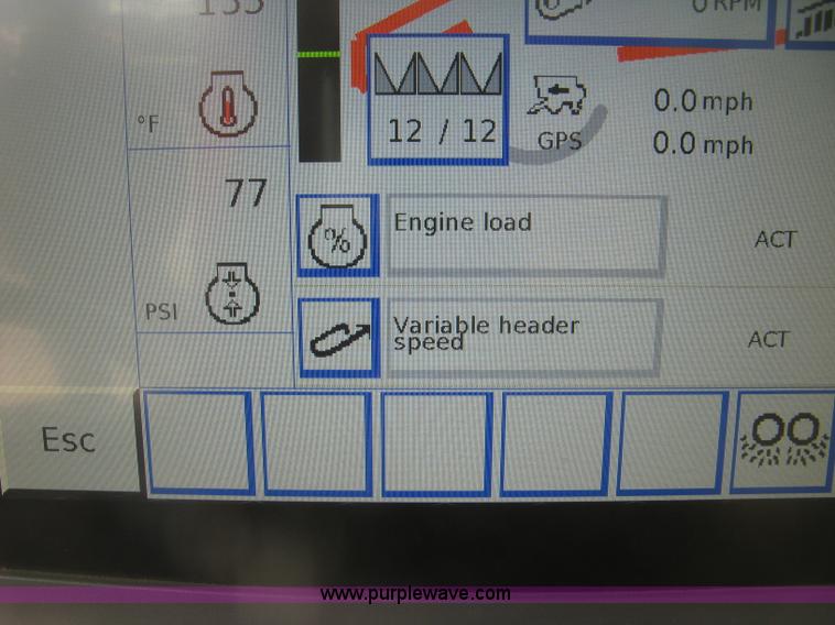 image for item K2999 2011 Massey Ferguson 9560 combine