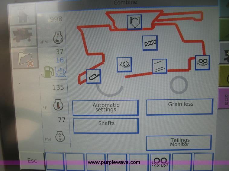 image for item K2999 2011 Massey Ferguson 9560 combine