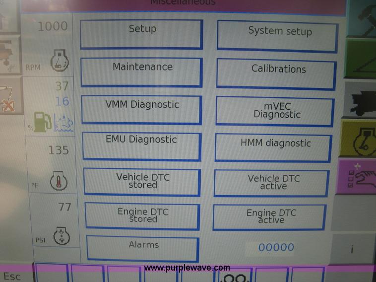 image for item K2999 2011 Massey Ferguson 9560 combine