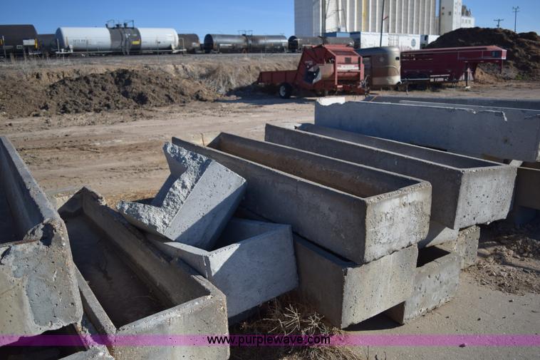 image for item K3203 Approximately 26 concrete livestock water tanks