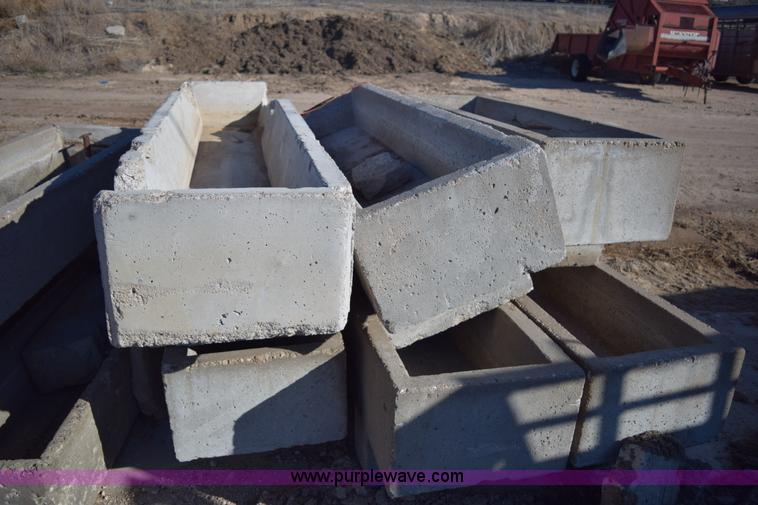 image for item K3203 Approximately 26 concrete livestock water tanks