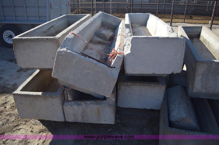 image for item K3203 Approximately 26 concrete livestock water tanks