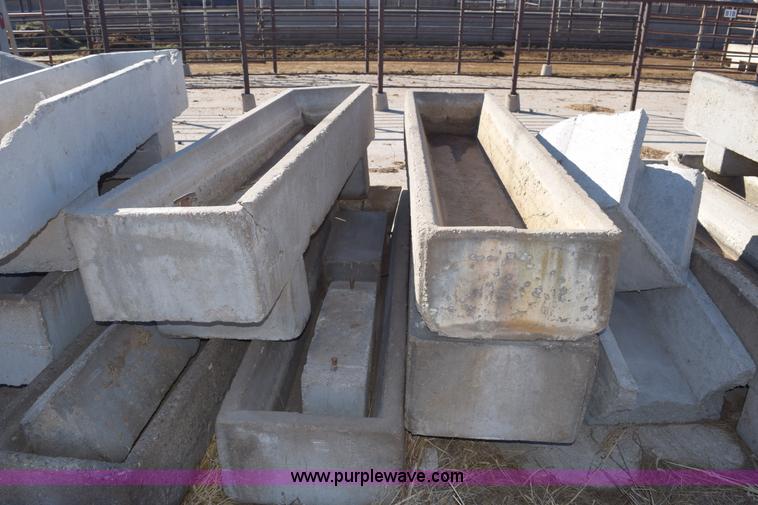 image for item K3203 Approximately 26 concrete livestock water tanks