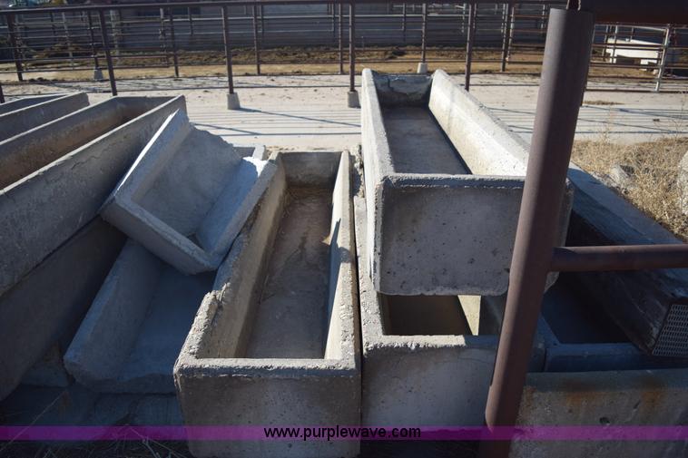 image for item K3203 Approximately 26 concrete livestock water tanks
