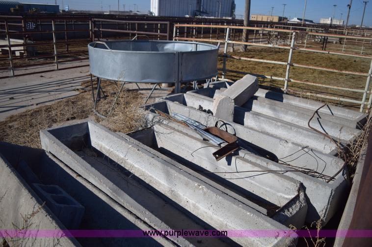 image for item K3203 Approximately 26 concrete livestock water tanks