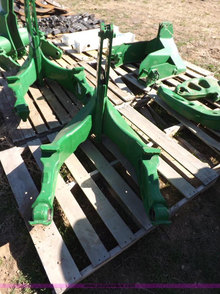 image for item K3793 John Deere front loader mounting brackets