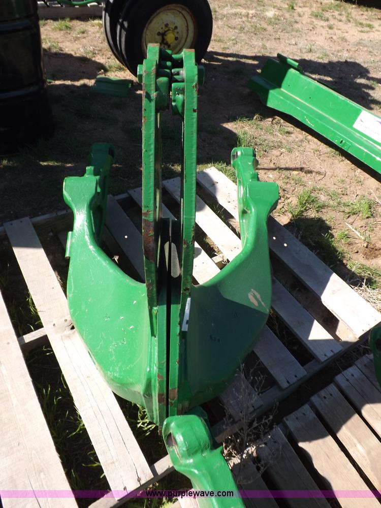 image for item K3793 John Deere front loader mounting brackets