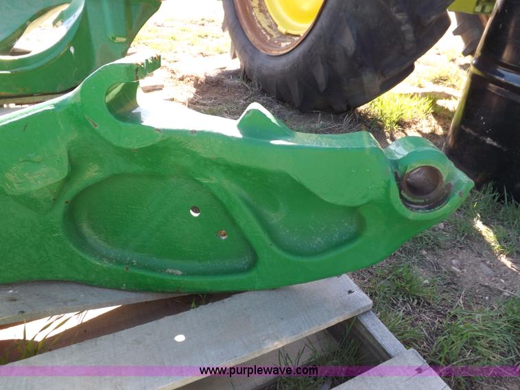 image for item K3793 John Deere front loader mounting brackets