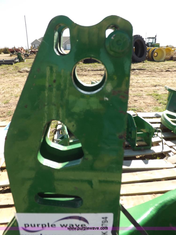 image for item K3794 John Deere front loader mounting brackets