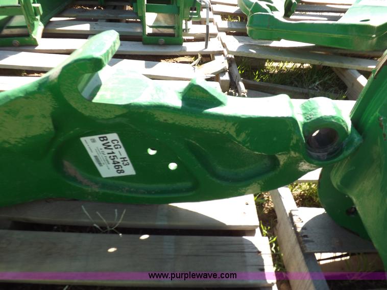 image for item K3794 John Deere front loader mounting brackets
