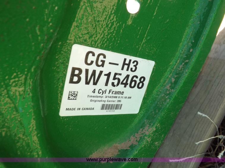 image for item K3794 John Deere front loader mounting brackets