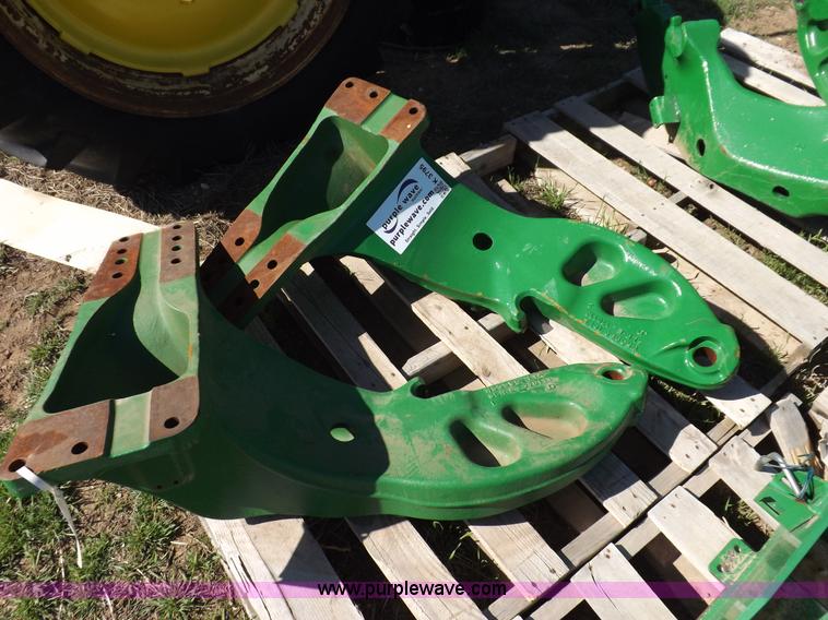 image for item K3795 John Deere front loader mounting brackets