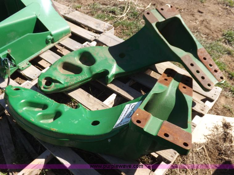 image for item K3795 John Deere front loader mounting brackets