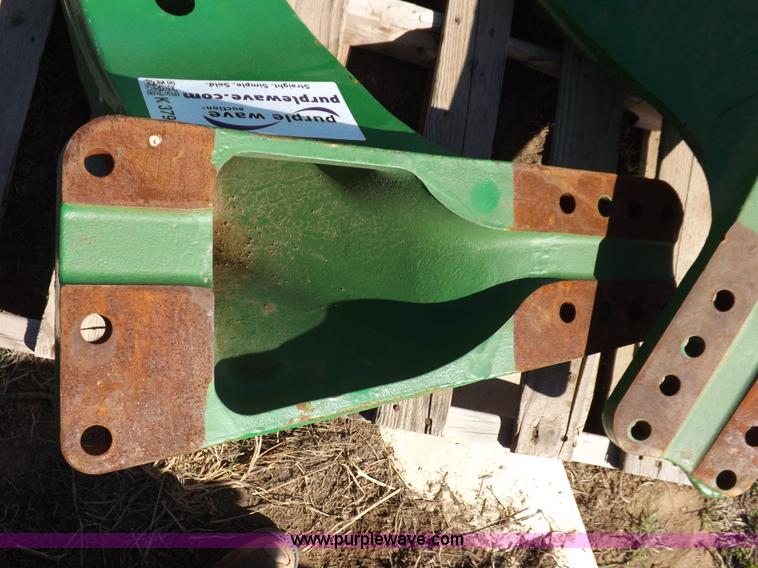 image for item K3795 John Deere front loader mounting brackets