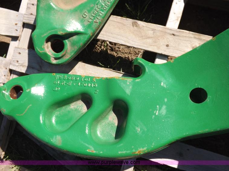 image for item K3795 John Deere front loader mounting brackets