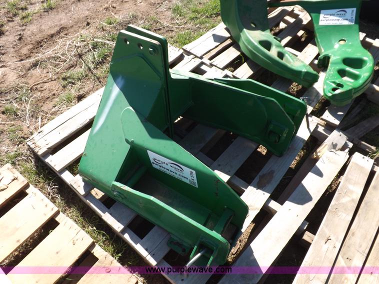 image for item K3796 John Deere front loader mounting brackets