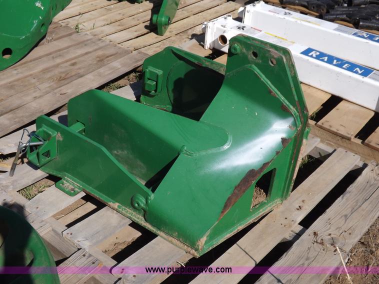 image for item K3796 John Deere front loader mounting brackets