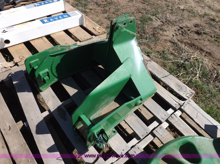 image for item K3796 John Deere front loader mounting brackets
