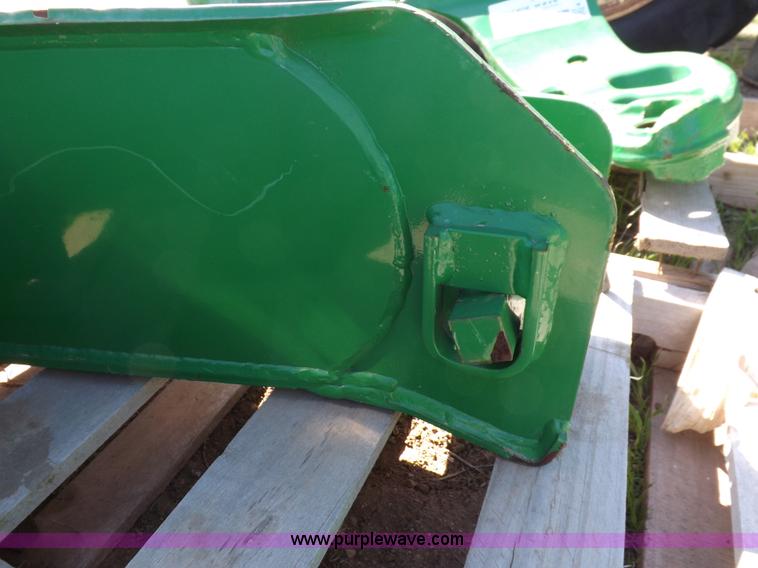 image for item K3796 John Deere front loader mounting brackets