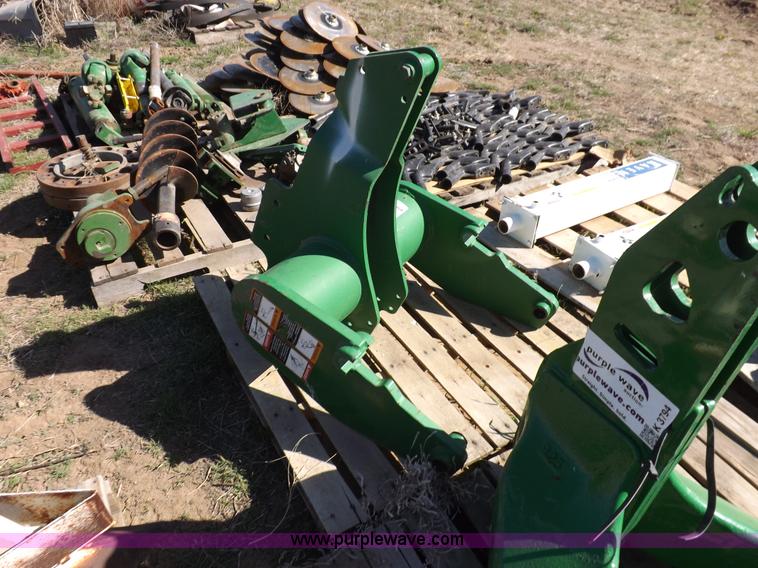image for item K3798 John Deere front loader mounting brackets