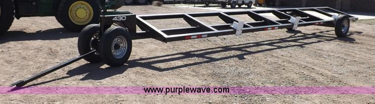 image for item K3801 Industries America header transport trailer
