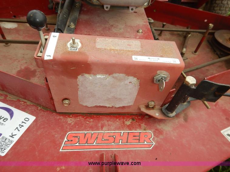 image for item K7410 Swisher pull behind lawn mower