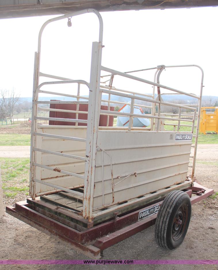 image for item K8775 Paul livestock scale