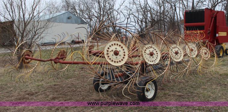 image for item K8993 Ogden Metal Works 10 wheel rake