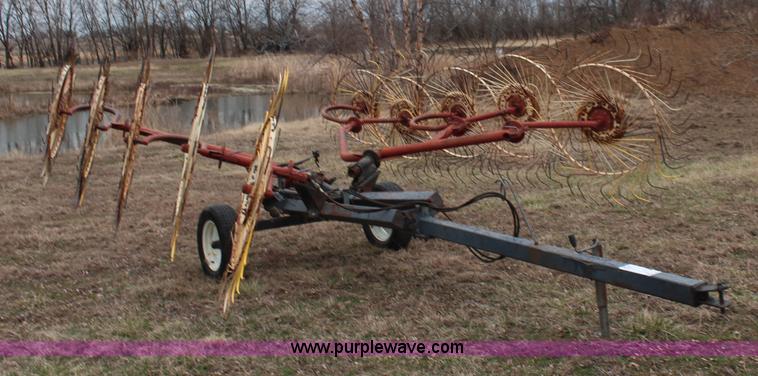 image for item K8993 Ogden Metal Works 10 wheel rake