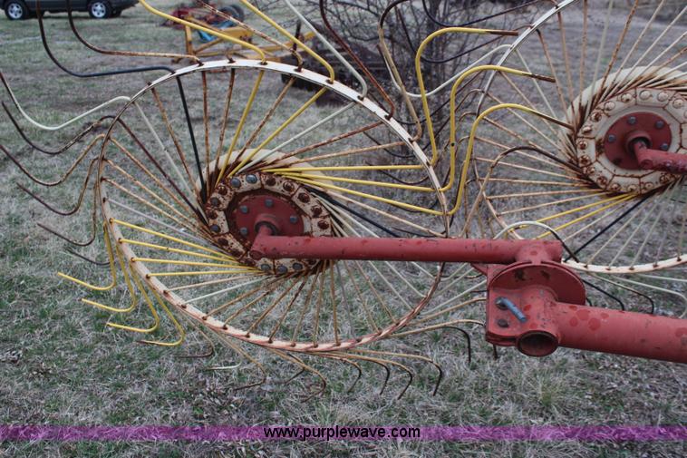 image for item K8993 Ogden Metal Works 10 wheel rake