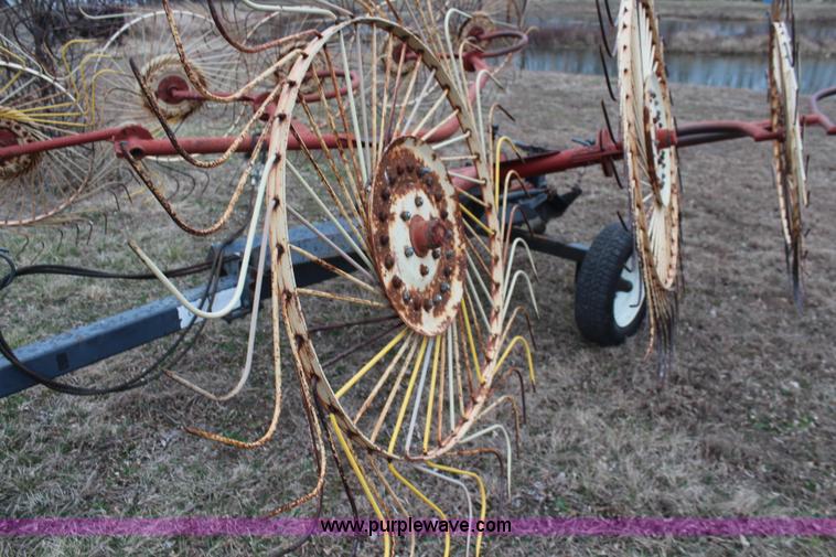 image for item K8993 Ogden Metal Works 10 wheel rake