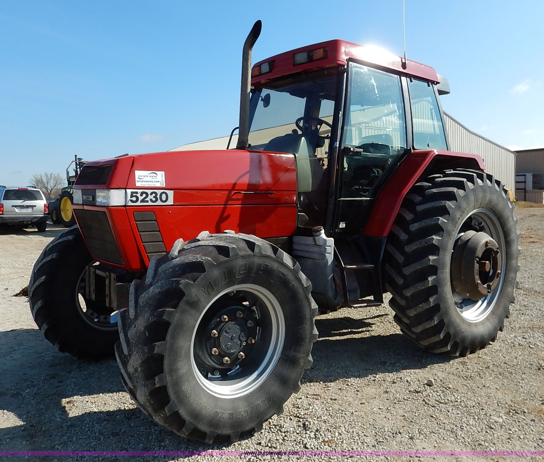 1995 Case Ih Maxxum 5230 Tractor In Manhattan Ks Item K7351 Sold Purple Wave