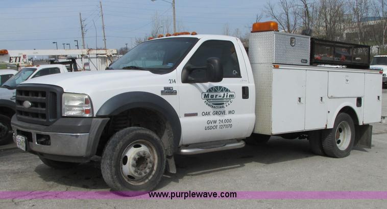 image for item AC9294 2006 Ford F450 Super Duty XL service truck