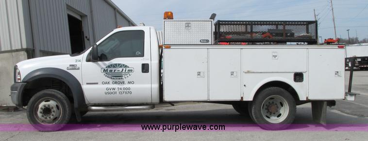 image for item AC9294 2006 Ford F450 Super Duty XL service truck