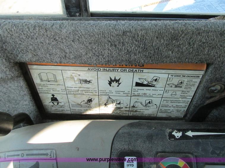 image for item AC9296 2007 Bobcat 430HAG excavator