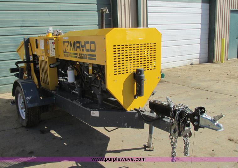 image for item AC9297 Mayco LS500 concrete pump