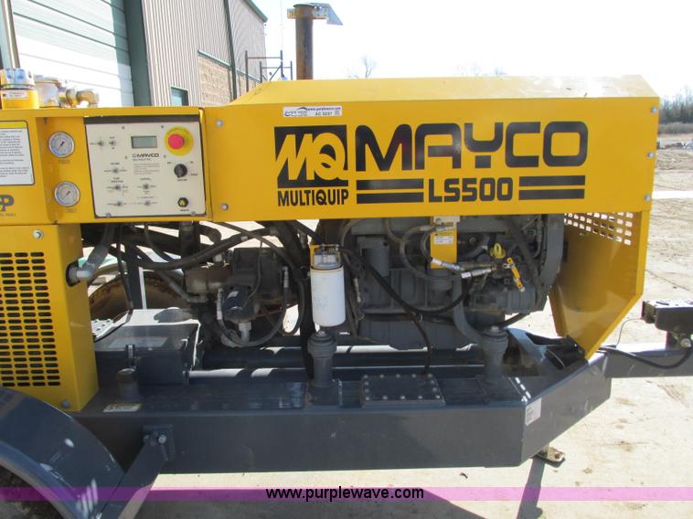 image for item AC9297 Mayco LS500 concrete pump