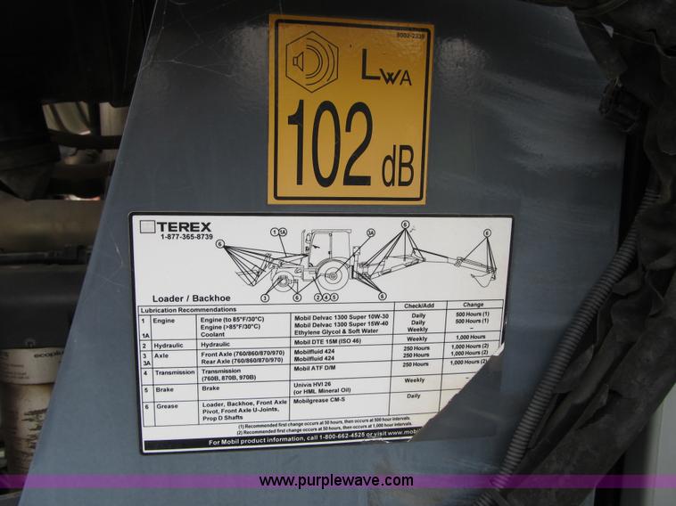 image for item AC9298 2007 Terex 760B backhoe