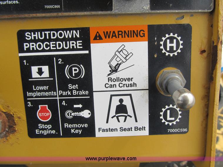 image for item AC9299 2007 Vermeer TRX1250 vibratory plow