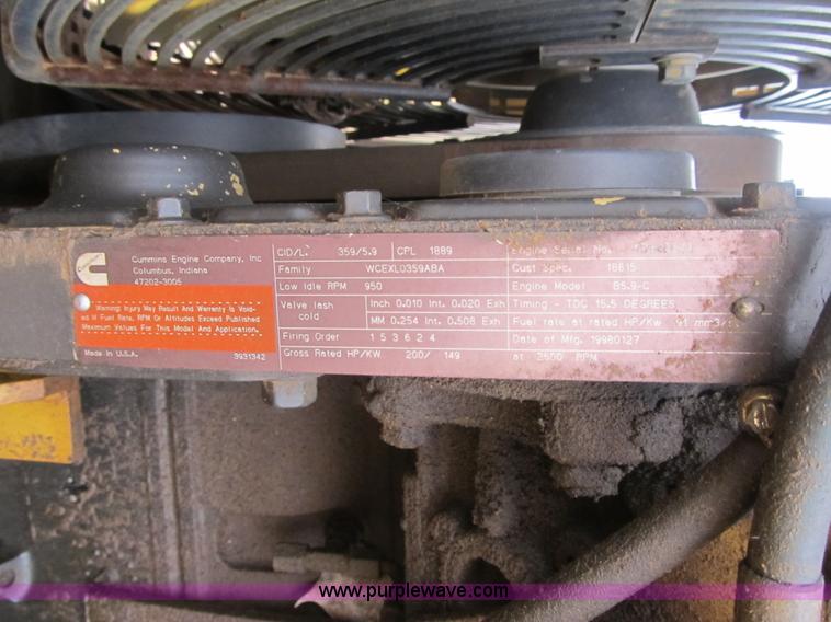 image for item AC9304 1998 Bron 150 cable plow