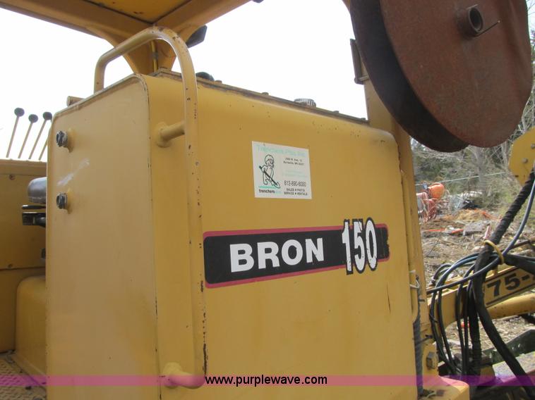 image for item AC9304 1998 Bron 150 cable plow