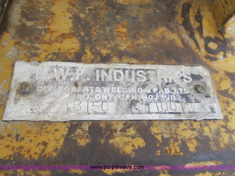 image for item AC9309 1997 Bron 150 cable plow