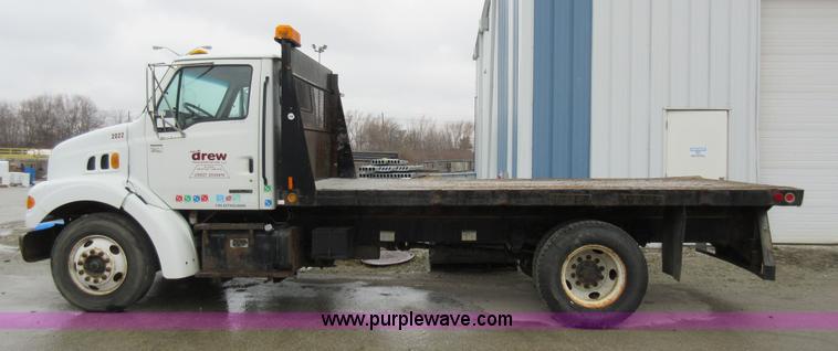 image for item AY9479 2001 Sterling M7500 Acterra flatbed truck