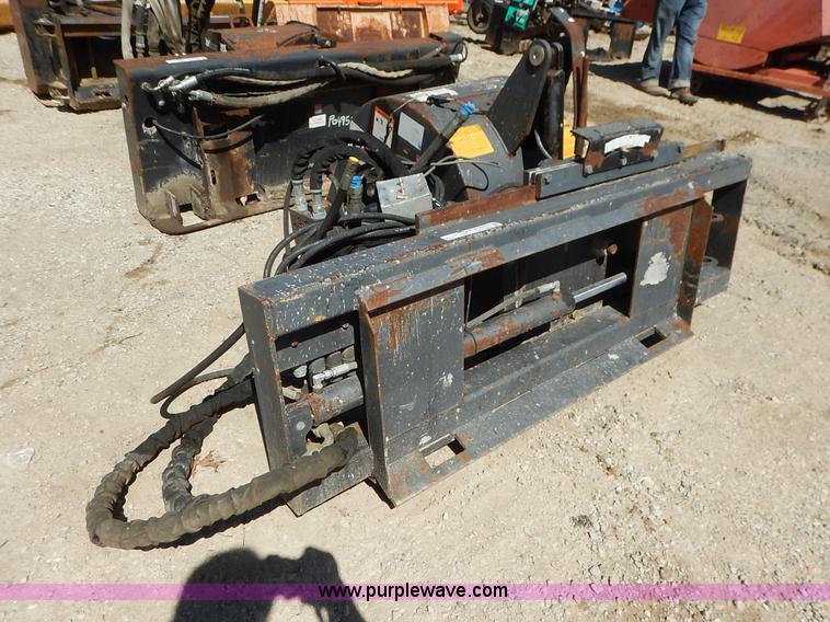 image for item BO9464 Coneqtec Universal ApIII skid steer planer attachment