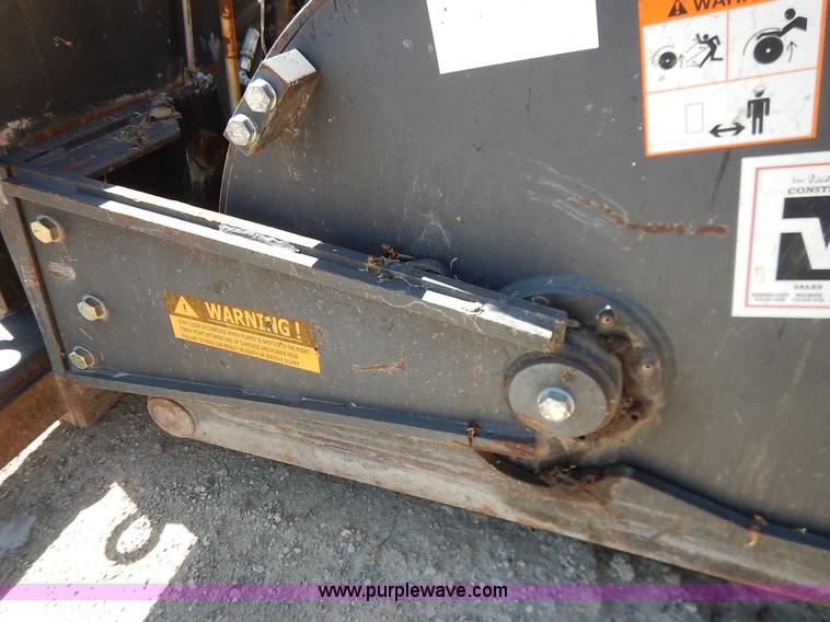 image for item BO9464 Coneqtec Universal ApIII skid steer planer attachment