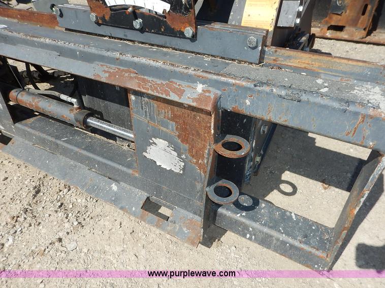 image for item BO9464 Coneqtec Universal ApIII skid steer planer attachment