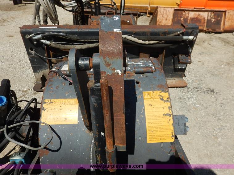 image for item BO9464 Coneqtec Universal ApIII skid steer planer attachment